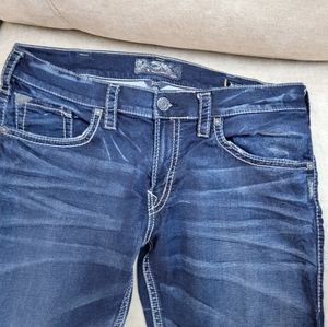 Mens silver Zac jeans SEE MEASUREMENTS!